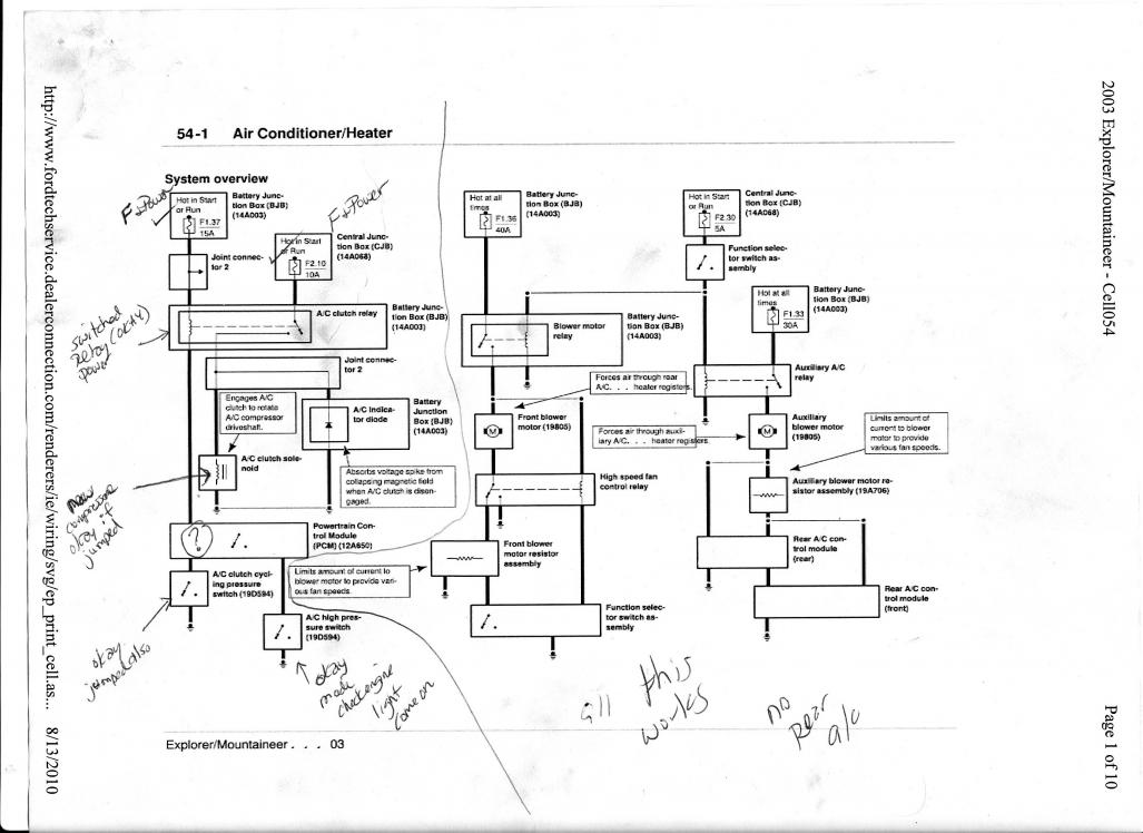 2006 Ford Explorer Ac Wiring Diagram Diagram Base Website Wiring